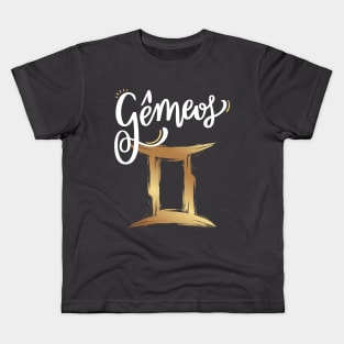 Gemini zodiac Kids T-Shirt